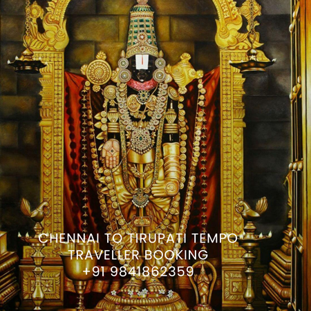 Chennai to Tirumala Tempo Traveller Package