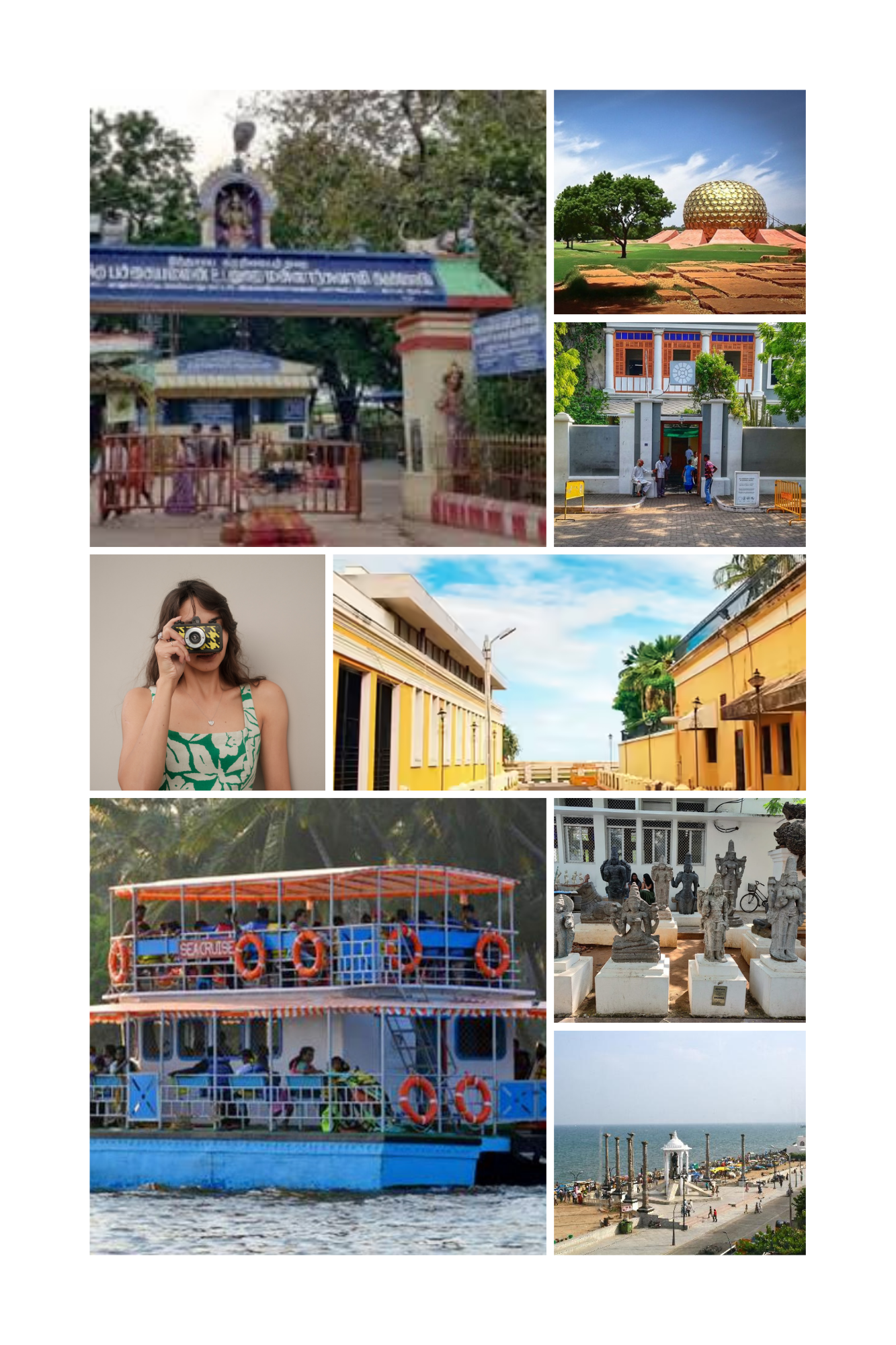 Chennai to Pondicherry One day Tour Package by Car