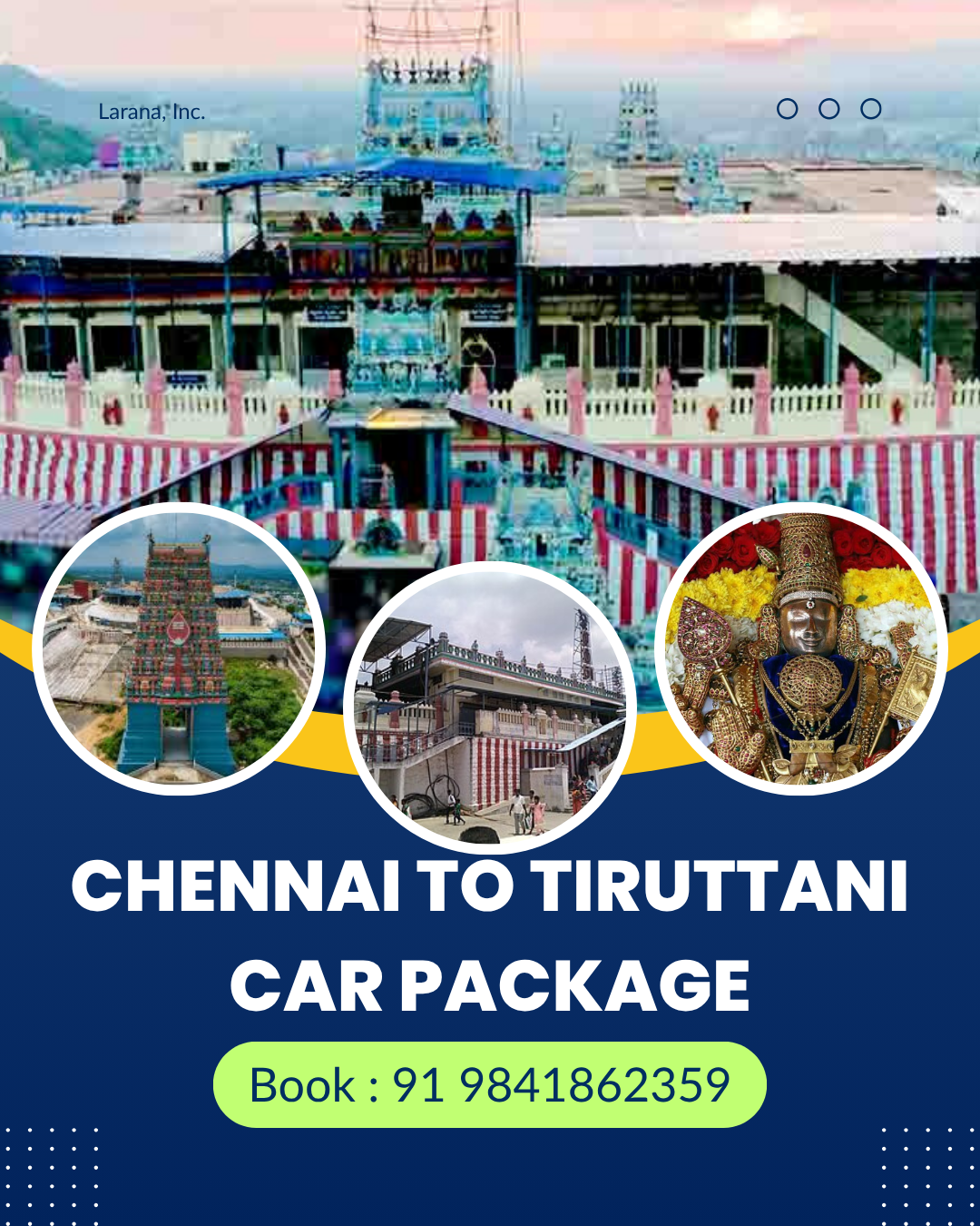 Chennai to Tiruttani Car Rental