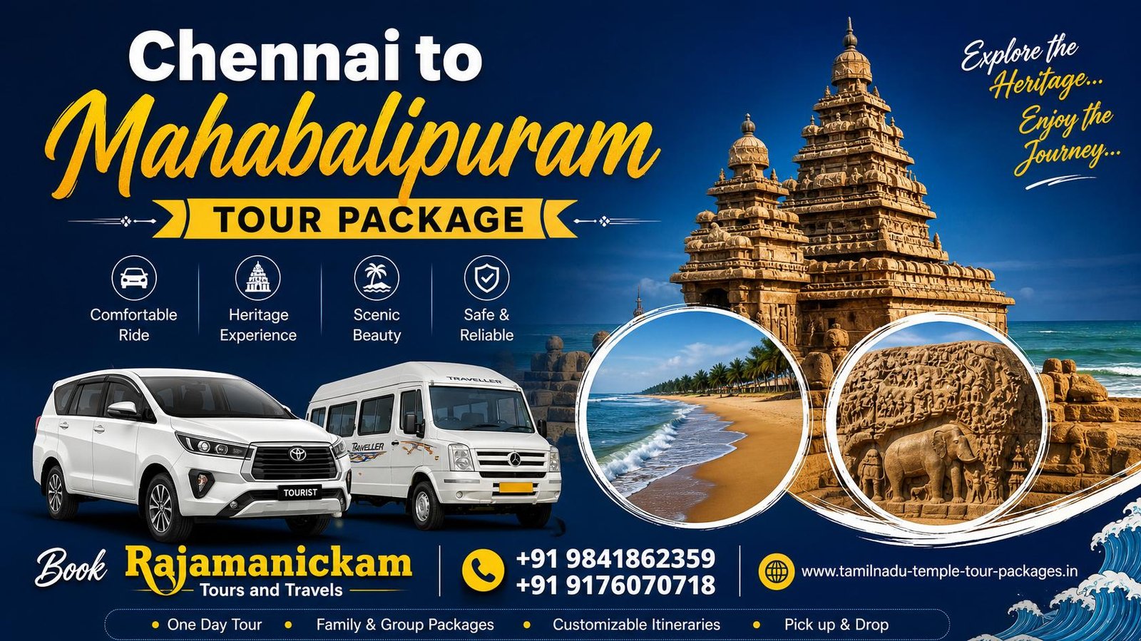 Chennai to Mahabalipuram Tour Package