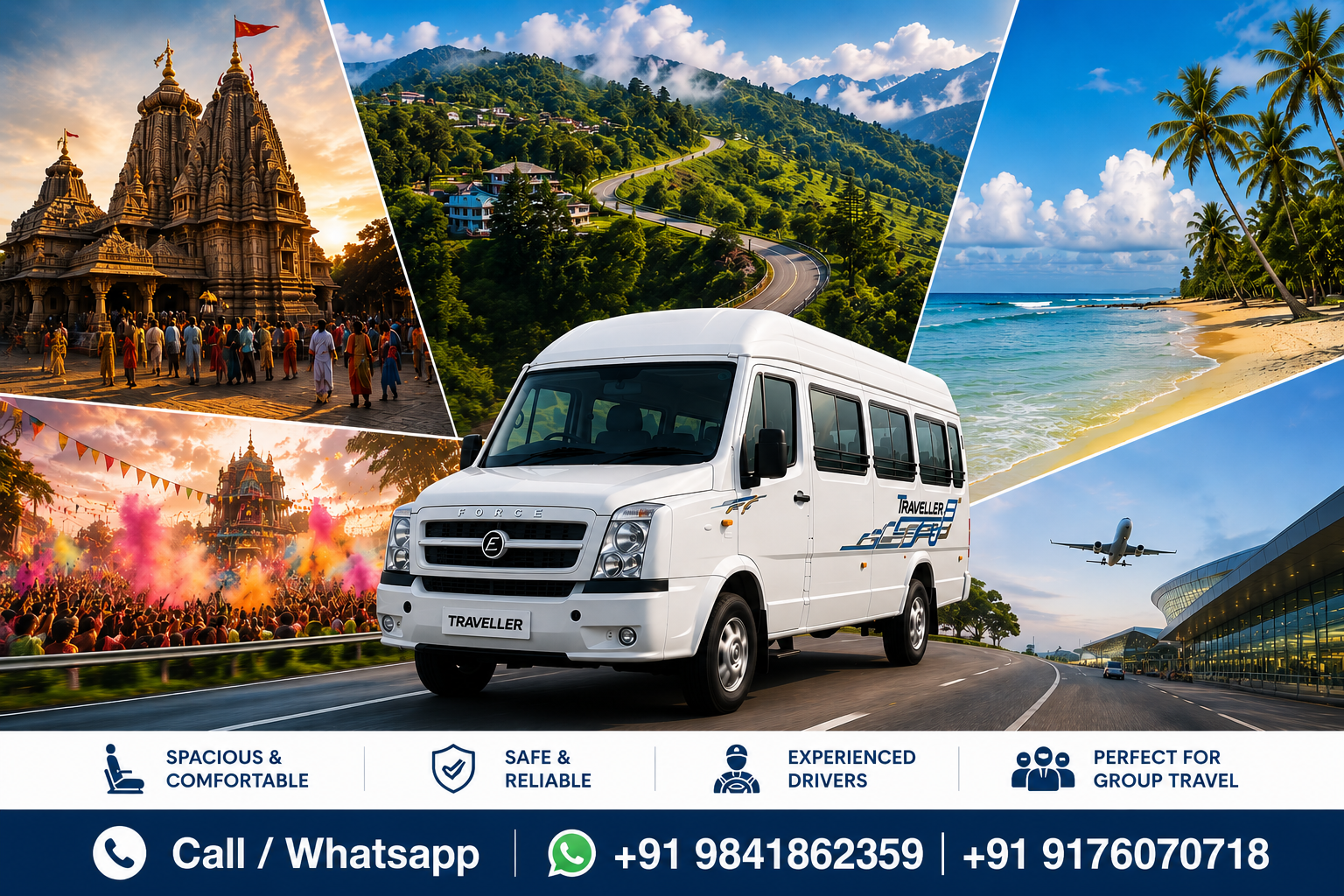 Tempo Traveller Rental Chennai