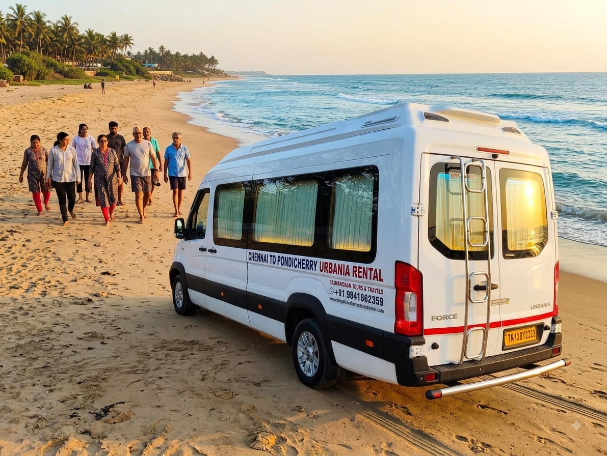 Chennai to Pondicherry Urbania Rental