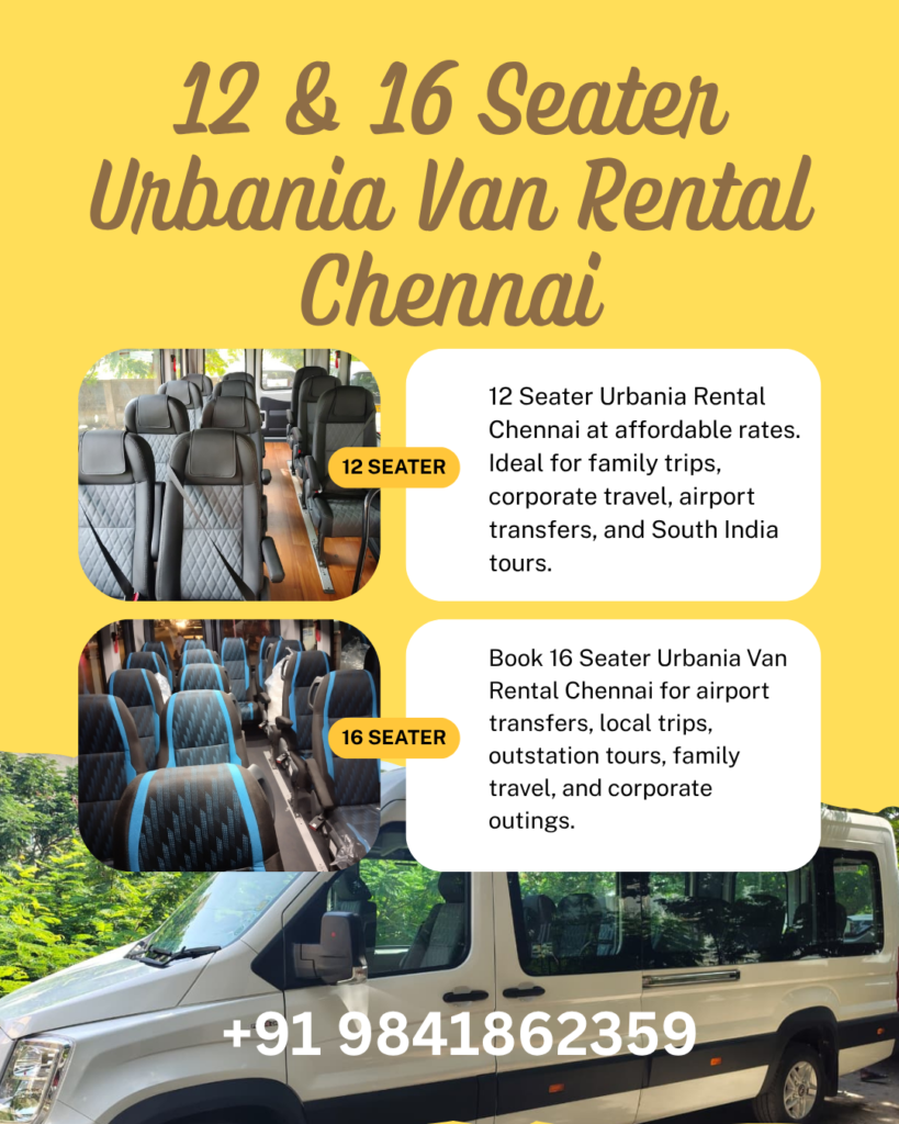 Force Urbania Rental Chennai