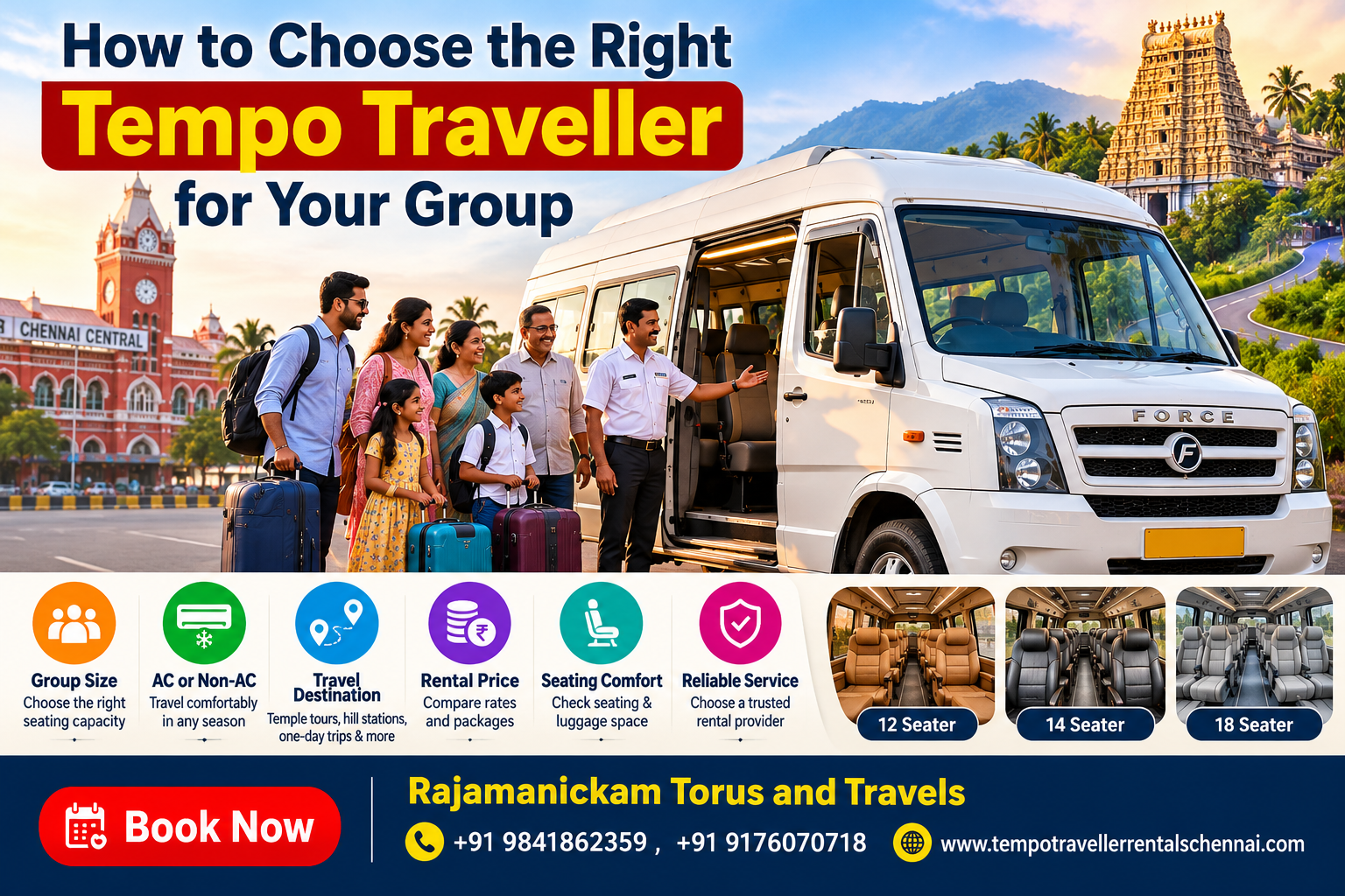 How to Choose the Right Tempo Traveller for Your Group